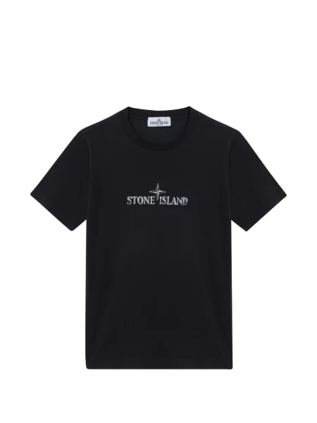 Koszulka dziecięca Stone Island czarna