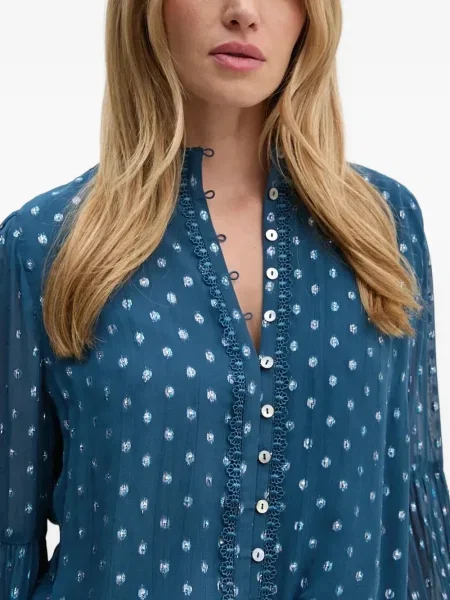 Cămașă Bruuns Bazaar albastru