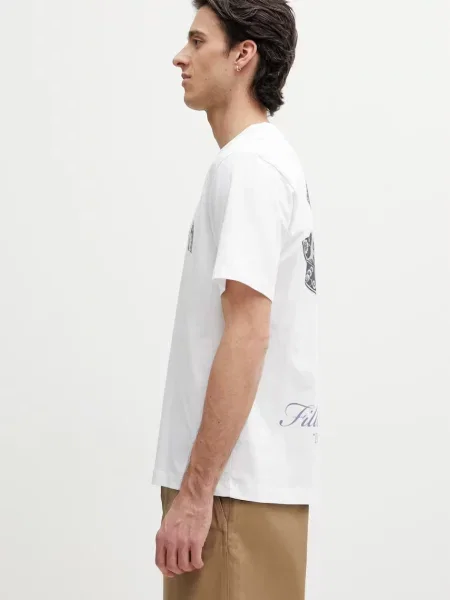 Filling Pieces Broken Plate tricou basic din pentru bărbați alb