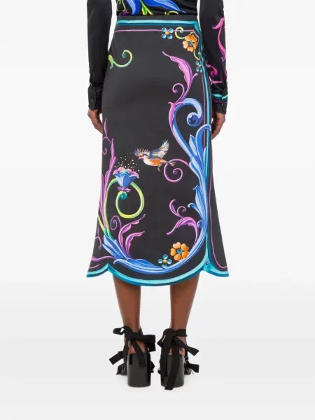 Fustă midi Moschino negru