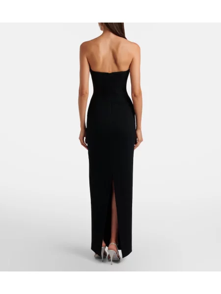 Rochie Rachel Gilbert cu model floral negru