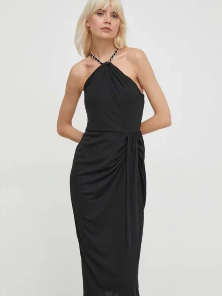 Lauren Ralph Lauren sukienka mini prosta czarny