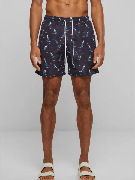 Plavalne hlačke Urban Classics črna