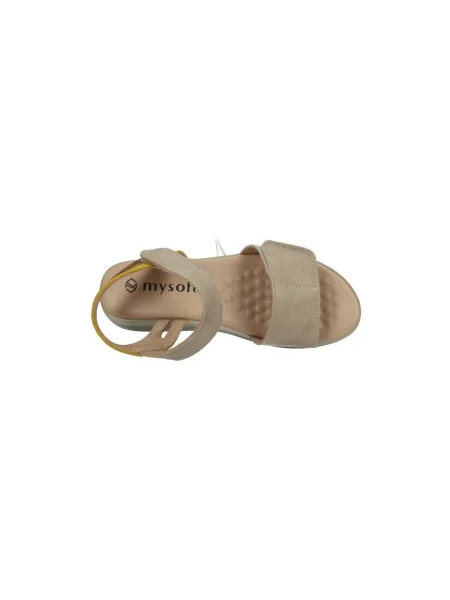 Pantofi Mysoft maro