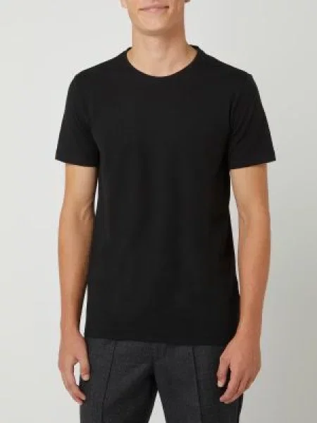 T-shirt z dodatkiem streczu model ‘Jermalink’ Matinique czarna