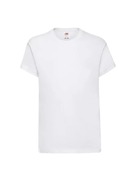 Tricou copii Fruit Of The Loom alb