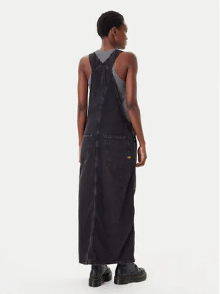 G-Star farmerruha maxi egyenes fekete