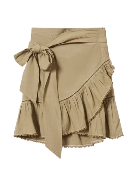 Fusta mini Marant Etoile cu volane plic
