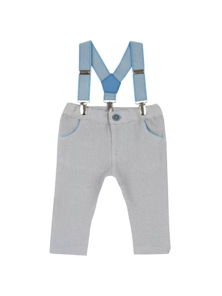 Детские брюки Chicco серые