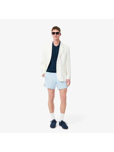 Lacoste Kąpielówki Szybkoschnące niebieskie