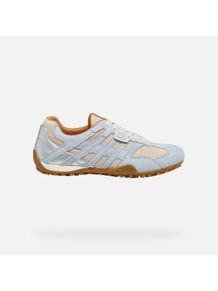 Geox Sneakers D Snake Original celest albastru