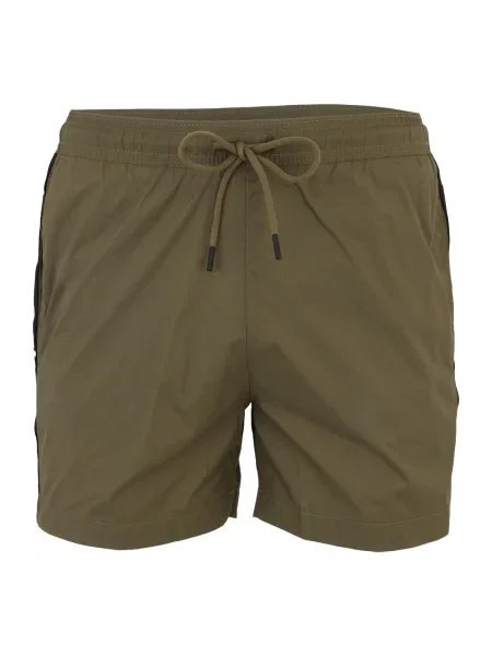 HUGO Kratke kopalne hlače FAB oliva