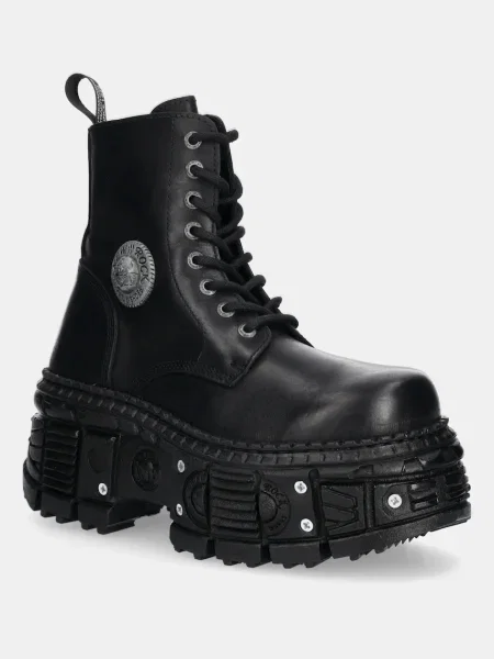 NEW ROCK Botine negru