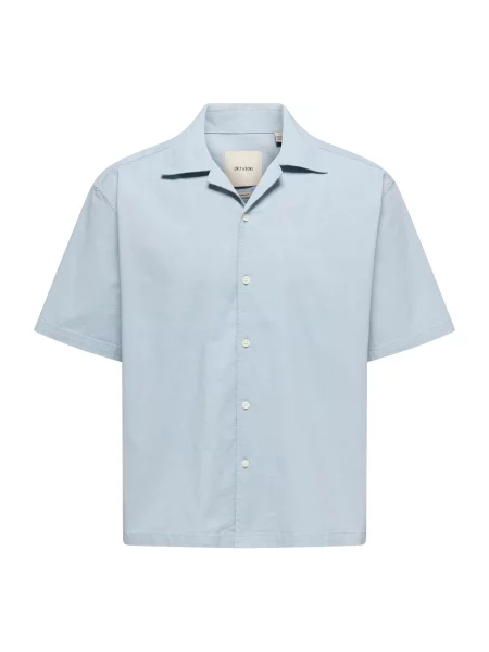 Only & Sons Cămașă ONSREID deschis albastru