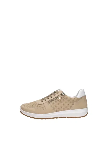 Sneakersy Ara skórzane beżowe