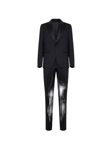 Costum Lardini cu rever negru