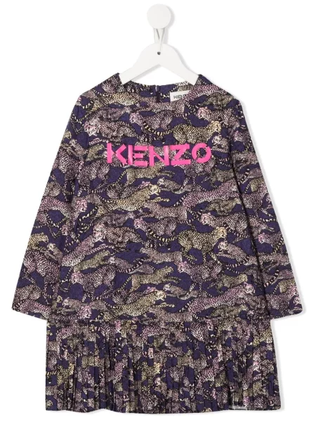 Sukienka dziecięca Kenzo fioletowa