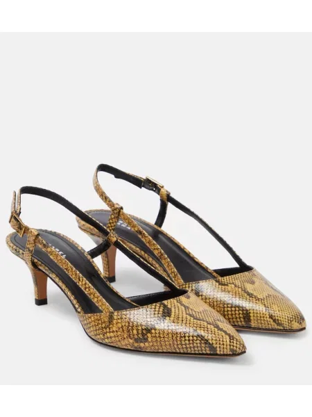 Pantofi cu toc Isabel Marant din piele slingback