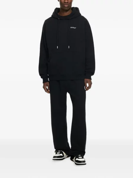 Hanorac cu glugă Off-white alb