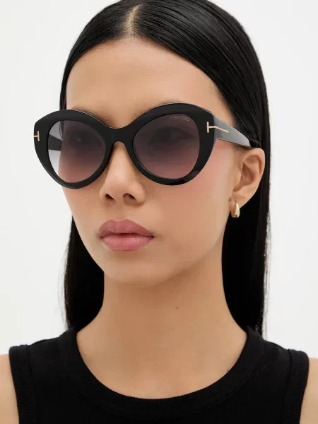 Tom Ford Sončna očala Guinevere črna
