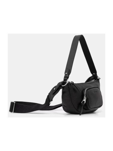 Coccinelle torebka crossbody skórzana czarna