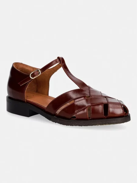 Billi Bi sandale pentru femei din piele maro