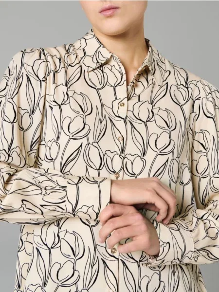 Сорочка з квітковим принтом other