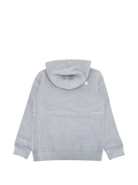 Bluza z kapturem dziecięca The North Face szara