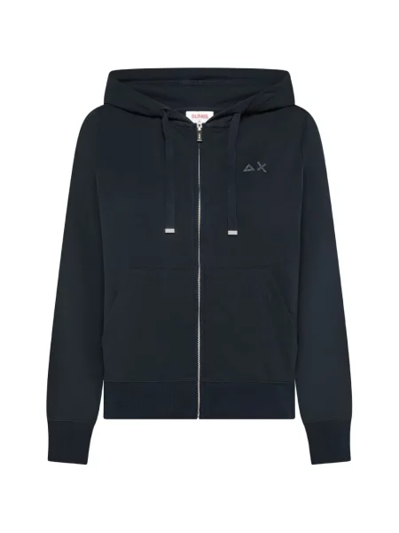 Hanorac cu glugă Sun68 cu autograf albastru