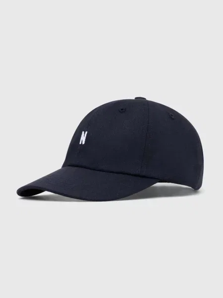 Czapka z daszkiem Norse Projects niebieska