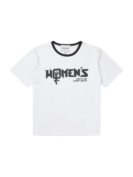 MUNTHE t-shirt FILISHA biały