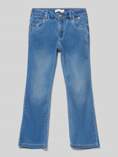 Jeansy bootcut z wpuszczanymi model SALLI' Name It