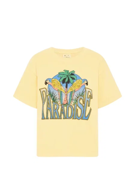 Tricou The Upside cu imagine galben