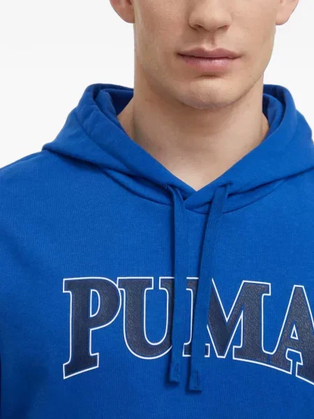 Hanorac cu glugă Puma cu imagine albastru