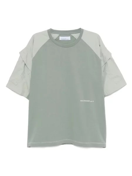 Krátké tričko Peacemaker Oamc zelené