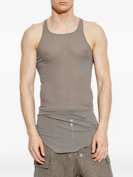 Tricou Rick Owens tricotate gri