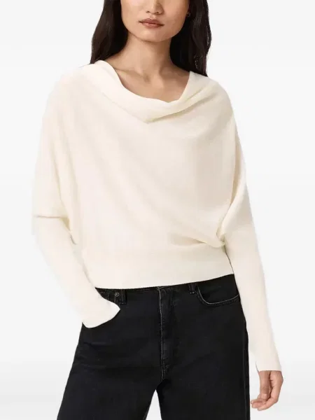 Pulover Allsaints alb