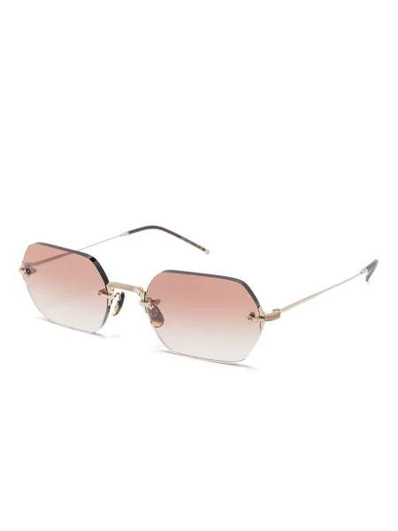 Ochelari de soare Oliver Peoples auriu