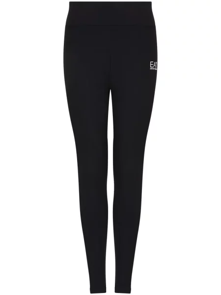 Leggings Ea7 Emporio Armani cu imagine negru
