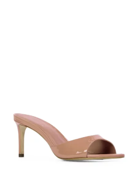 Sandale Black Suede Studio din piele de căprioară negru