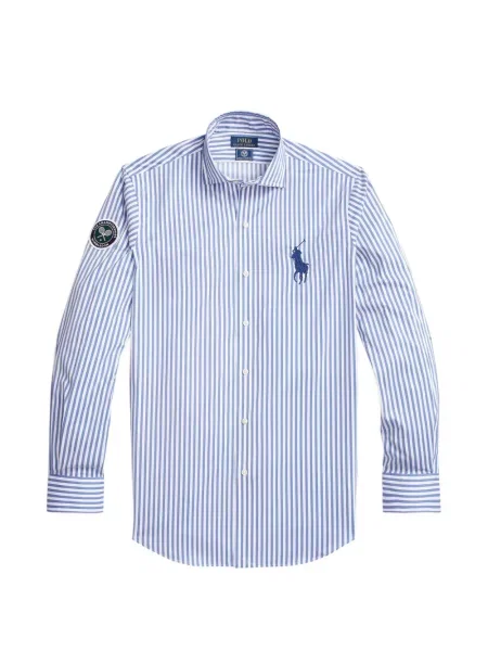 Șapcă Polo Ralph Lauren cu broderie alergare de in alb