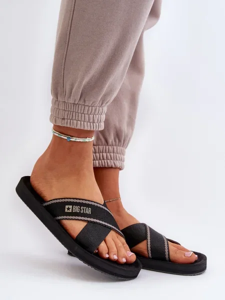 Žabky Big Star Shoes černé