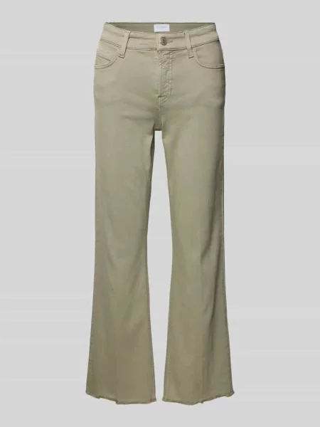 Cambio Jeansy Bootcut Francesca gruen khaki