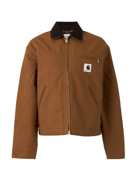 Carhartt WIP Prechodná bunda Detroit / tmavohnedá hnedá