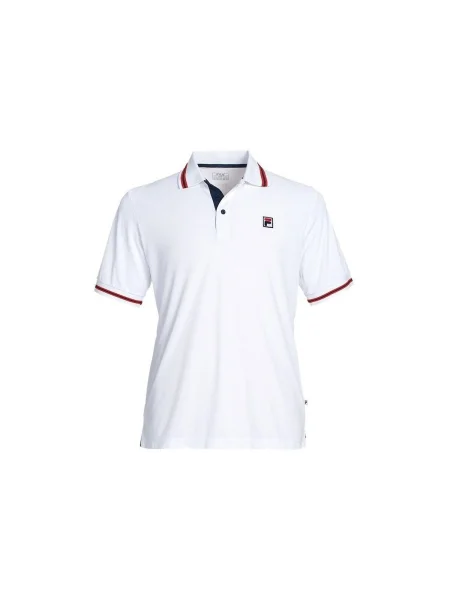 Polo Fila alb