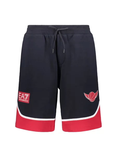 Bermudy Emporio Armani Ea7 niebieskie