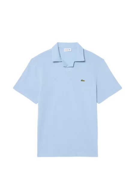 Tricou Lacoste cu autograf albastru