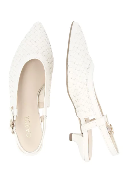 GABOR Pumps murdar alb