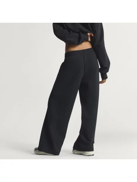 SPODNIE SOFT LUX STRAIGHT LEG czarne
