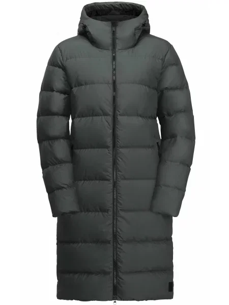 Зимова куртка Jack Wolfskin Frozen Palace Coat сіро-зелений зелена
